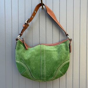 Vintage 2000’s Coach Suede Bag